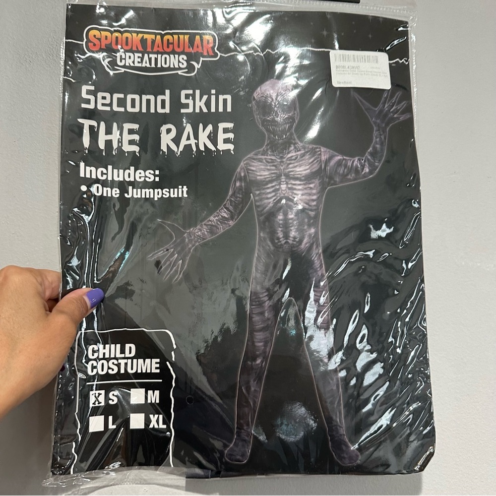 SPOOKTACULAR CREATIONS Second Skin THE RAKE Child Costume Size Small
